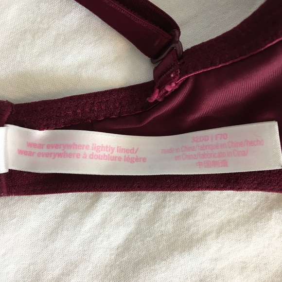 VS PINK Wear Everywhere Lightly Lined Bra, 32DD - Picture 9 of 10